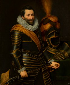Portrait of an Officer by Jan van Ravesteyn and workshop Nationaal Militair Museum (3)