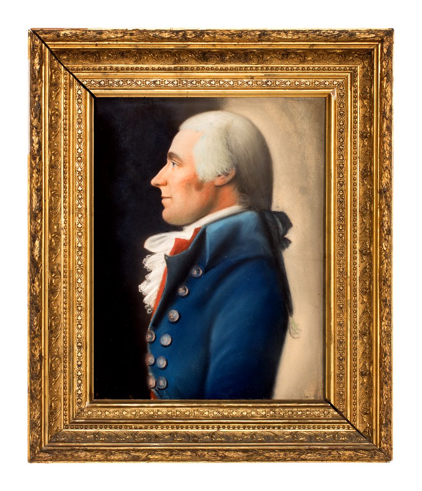Portrait of Arnold Jan Emmanuel Mooren by an anonymous pastelist Limburgs Museum L28470