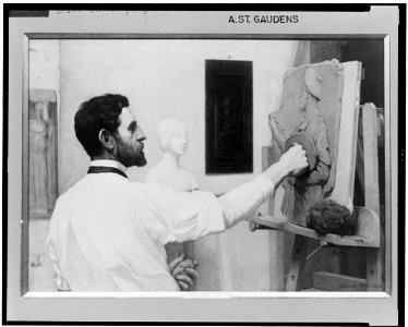 Portrait of Augustus St. Gaudens - Kenyon Cox. LCCN95507615