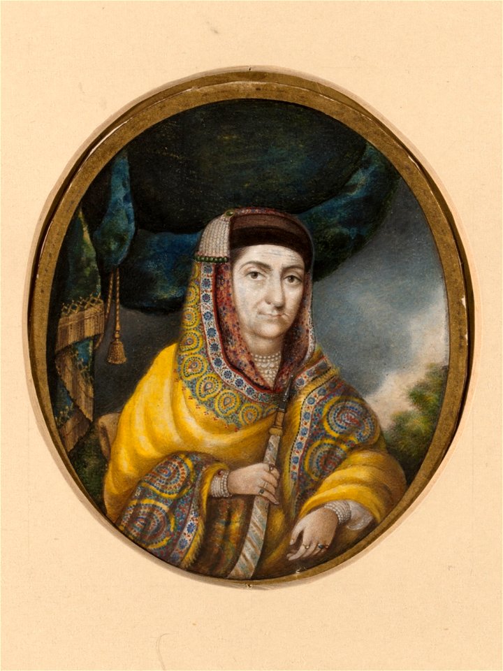 Portrait of Begam Samru