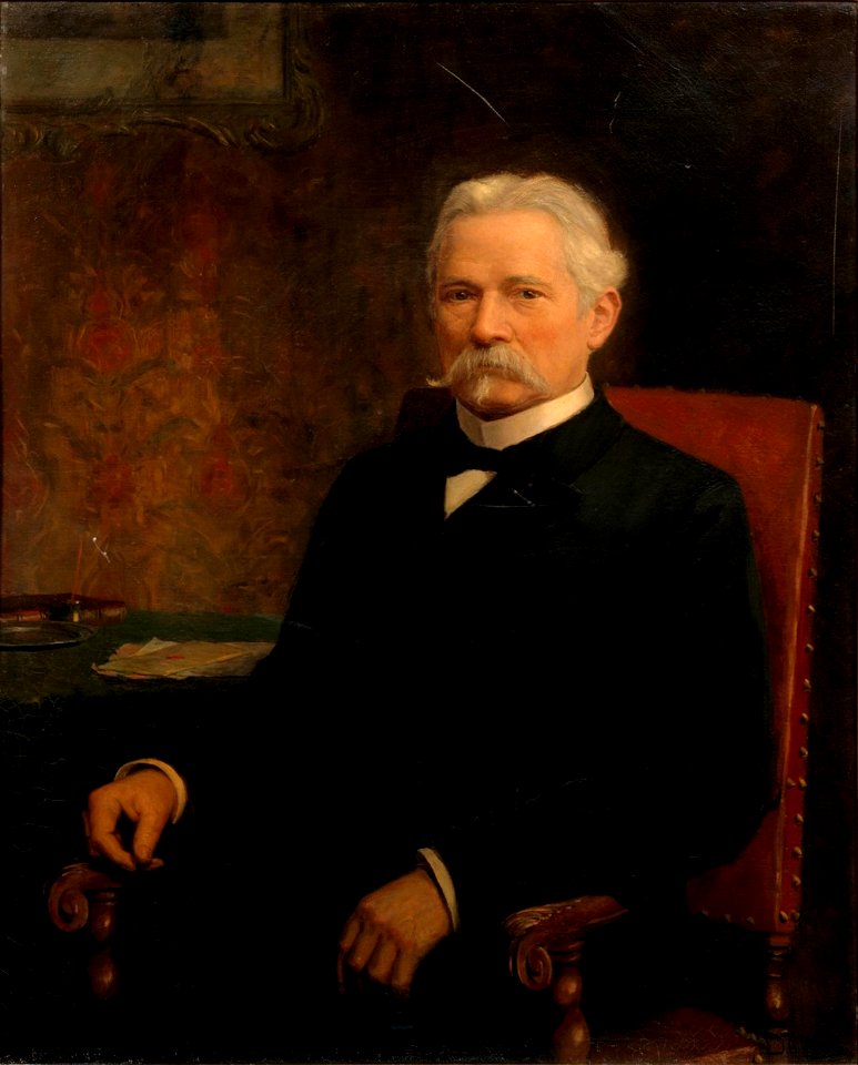 Portrait of B. Reiger by Johan Coenraad Ulrich Legner Centraal Museum 29416