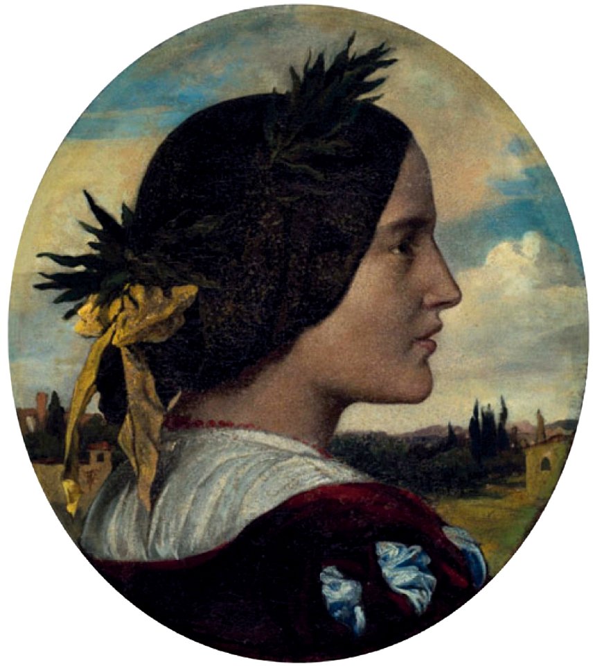 Portrait of Alexandra Leighton (later Mrs. Sutherland Orr) 1853