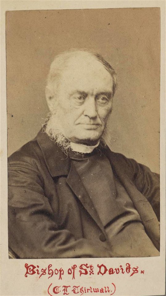 Portrait of Bishop of St. David's C. N. Thirlwall (4671173) (cropped ...