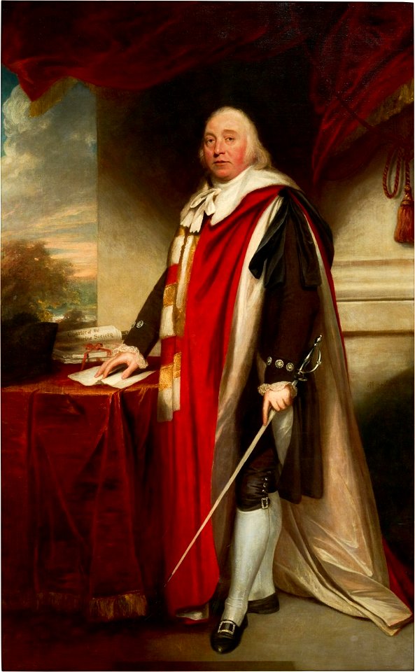 PORTRAIT OF CHARLES MARSHAM, 1ST EARL OF ROMNEY (1744-1811), FULL-LENGTH )