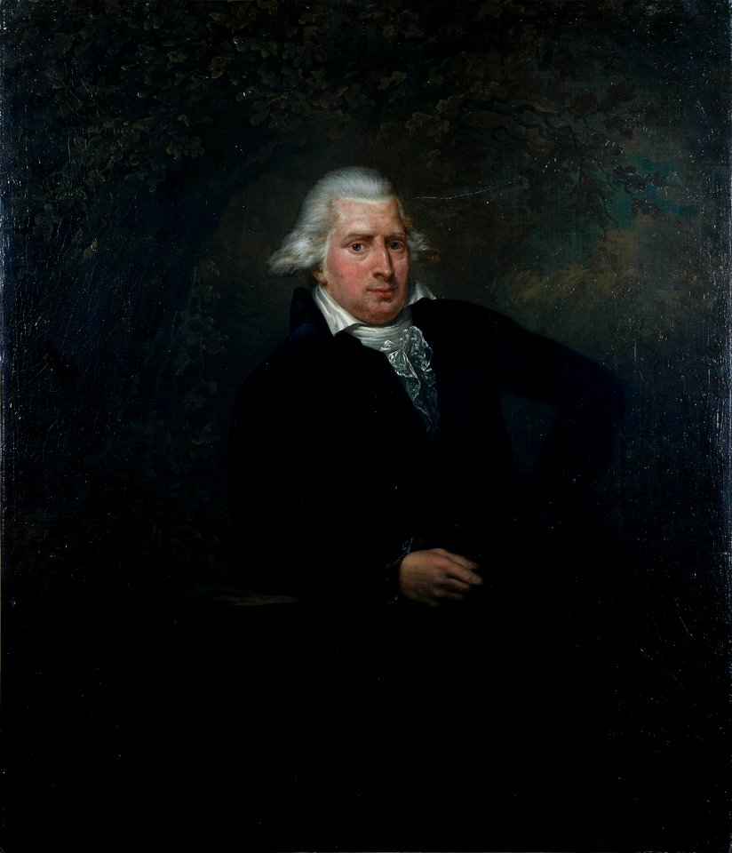 Portrait of David Johan Martens by Christiaan van Geelen (I) Centraal Museum 8398 a