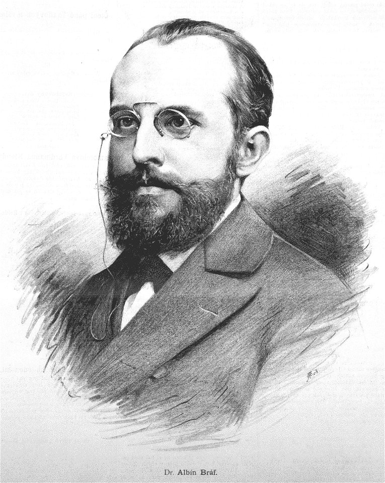 Portrait of Albín Bráf by Vilímek