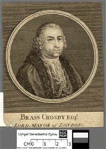 Portrait of Brass Crosby Efqr, Lord Mayor of London (4672464)