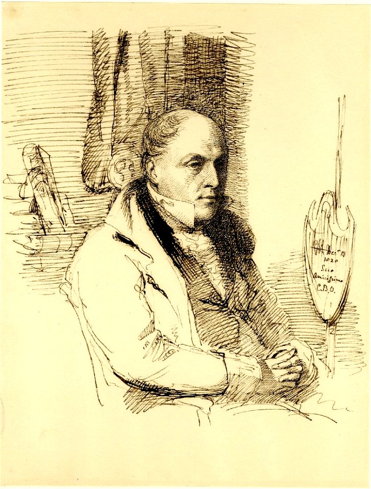 Portrait of Chaloner Blake Ogle by George Hayter 1820