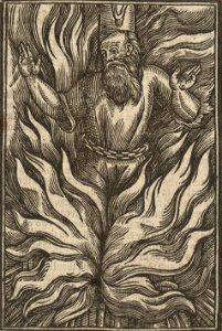 Portrait of burning of Rawlins White, Martyr (4673894) (cropped)