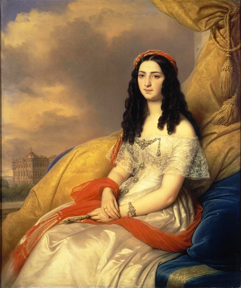 Portrait of Countess d'Ash