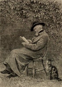Portrait of Carlyle in his garden at Chelsea (4671347)