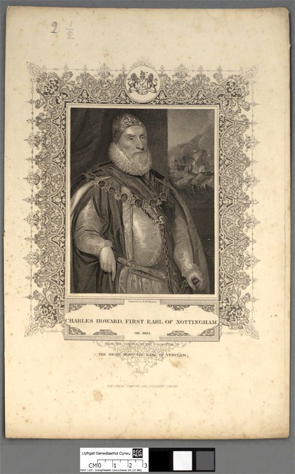 Portrait of Charles Howard, First Earl of Nottingham ob. 1624 (4670908)