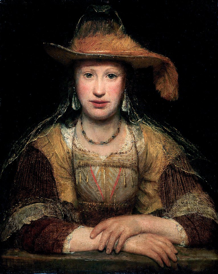 Portrait of an unknown woman, by Arent de Gelder