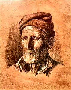 Portrait of Carmine Scognamille (1829, Naples) - Guillaume Bodinier