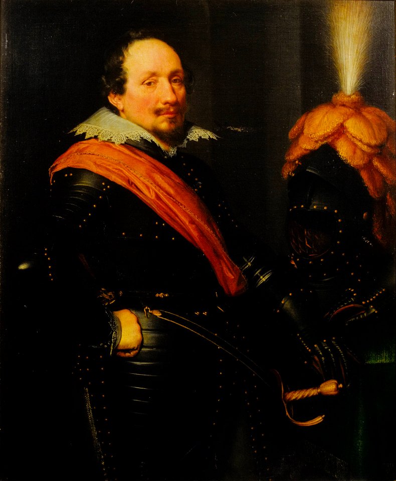 Portrait of an Officer by Jan van Ravesteyn Het Loo Palace