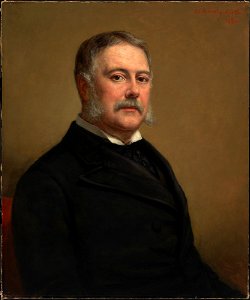 Portrait of Chester A. Arthur (by George Peter Alexander Healy)