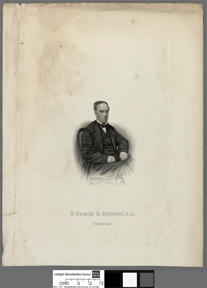 Portrait of D. Hughes, B.A., Tredegar (4672914)