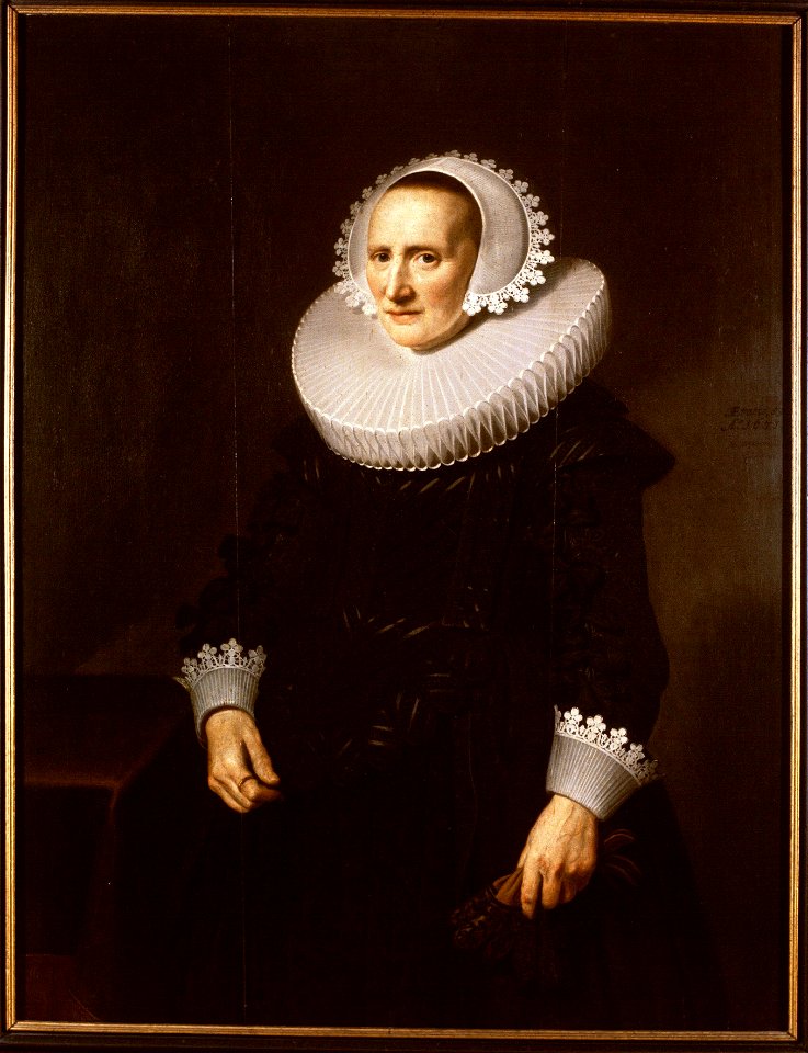 Portrait of Catharina Wielant by Michiel van Mierevelt Christie's Amsterdam 1995-11-13