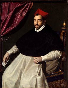 Portrait of Cardinal Michele Bonelli (by Scipione Pulzone) - Harvard Art Museums