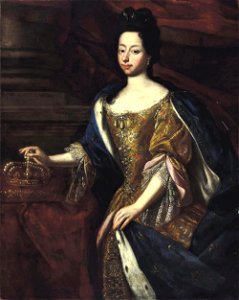 Portrait of Anne Marie d'Orléans – French School, 17th Century
