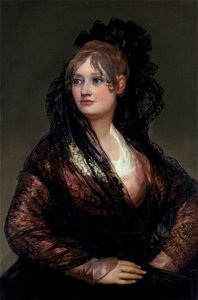 Portrait of Doña Isabel de Porcel by Francisco GoyaFXD