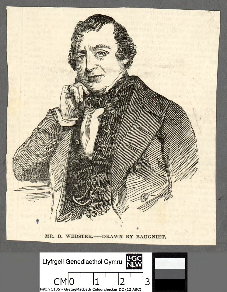 Portrait of B. Webster (4673507)