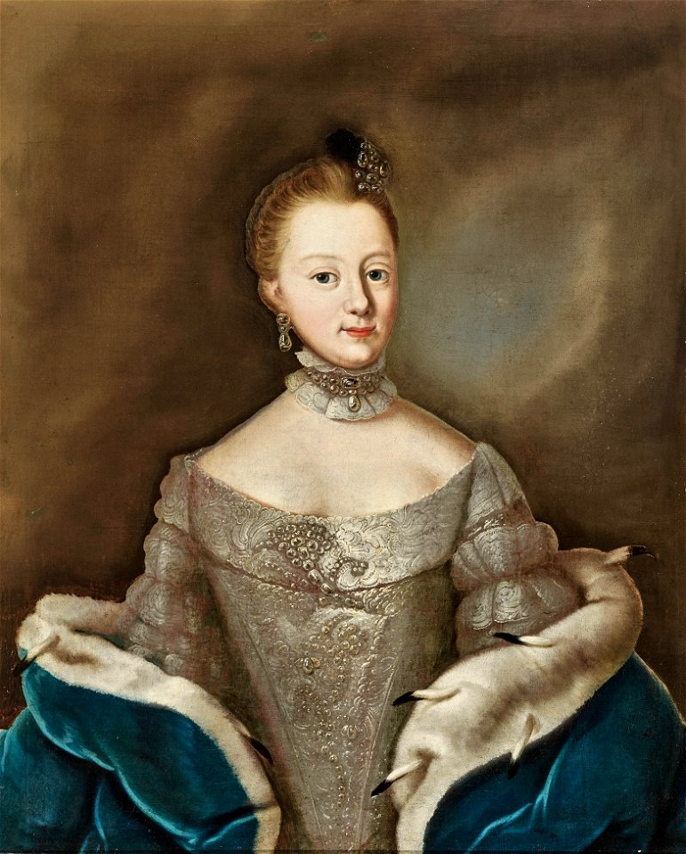 Portrait of Anna Amalia von Braunschweig-Wolfenbüttel