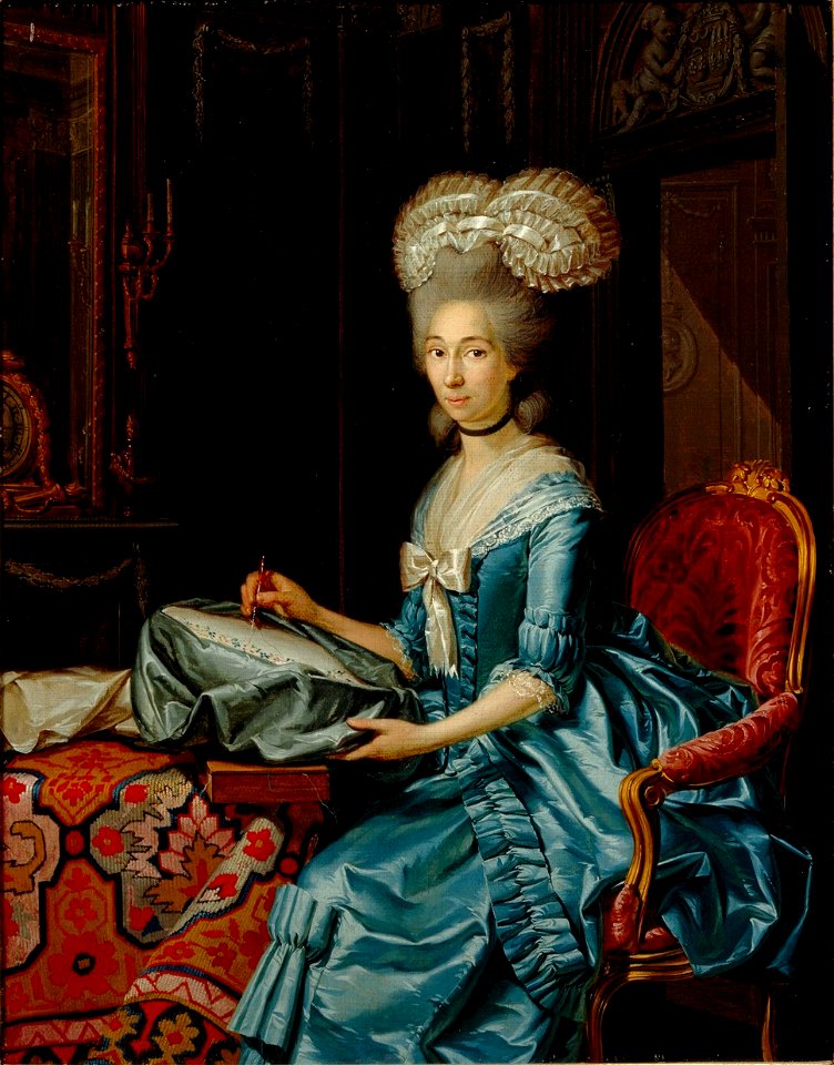 Portrait of Arnolda Wilhelmina Brantsen by Louis François Gerard van der Puyl Centraal Museum 17176