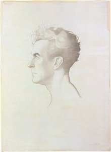 Portrait of Edgard Varèse Joseph Stella