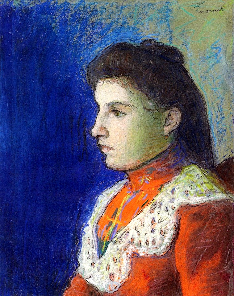 Portrait of Clementine Albert Marquet (1895)