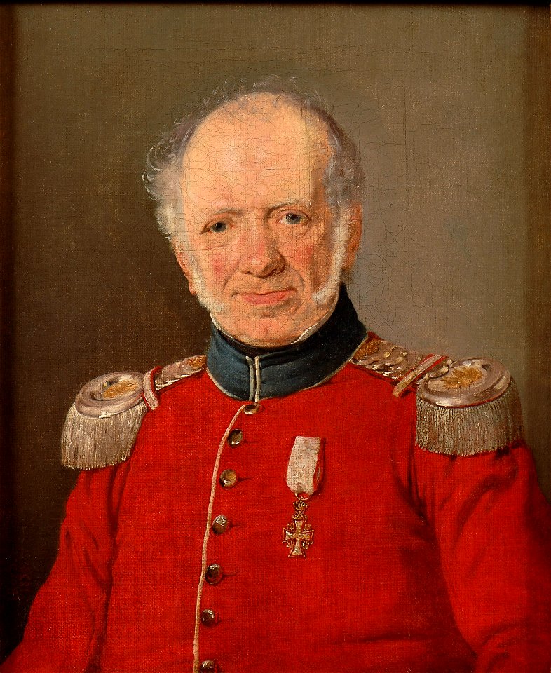 Portrait of Colonel von Darcheus (Jørgen Roed) - Nationalmuseum - 23280
