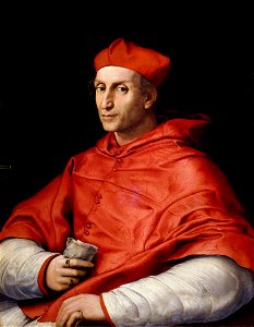 Portrait of Cardinal Bibbiena (by Raphael) - Uffizi. Free illustration for personal and commercial use.