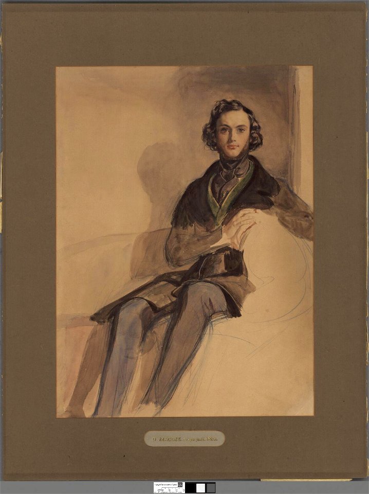 Portrait of D Maclise (4674707)