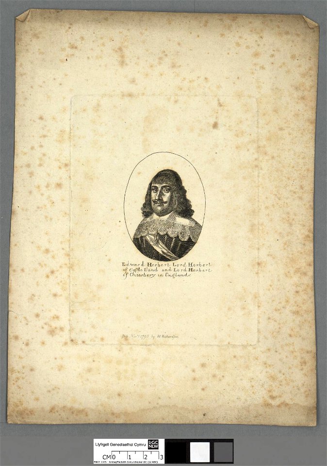 Portrait of Edward Herbert, Lord Herbert of Castle Iland and Lord Herbert of Chierbery in England (4670875)