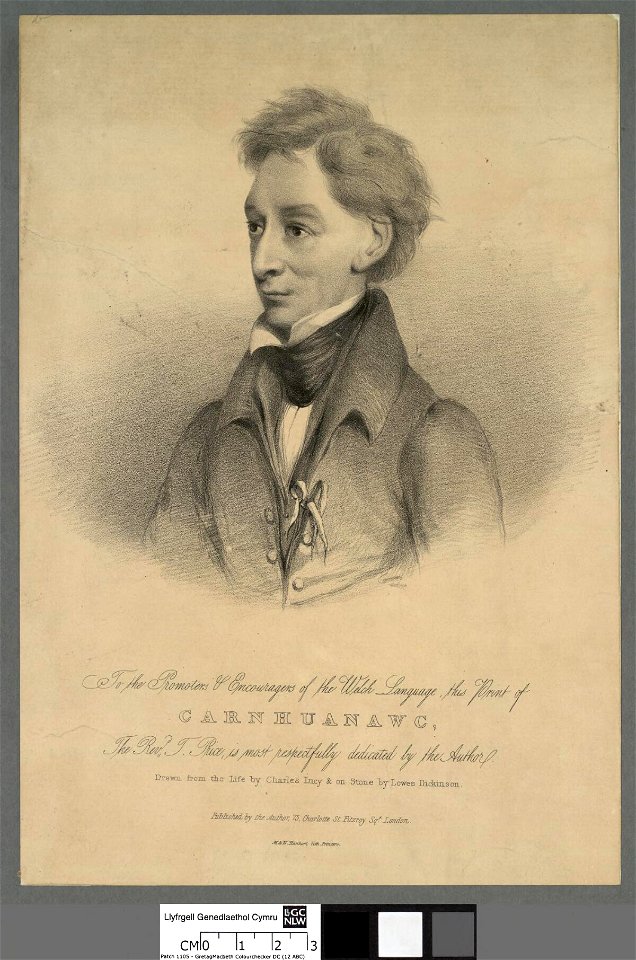 Portrait of Carnhuanawc, the Revd. T. Price (4672993)