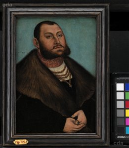 Portrait of Elector John Frederic the Magnanimous of Saxony (DK SMK KMSsp725 FR337A 2013-09-27 Overall-001)