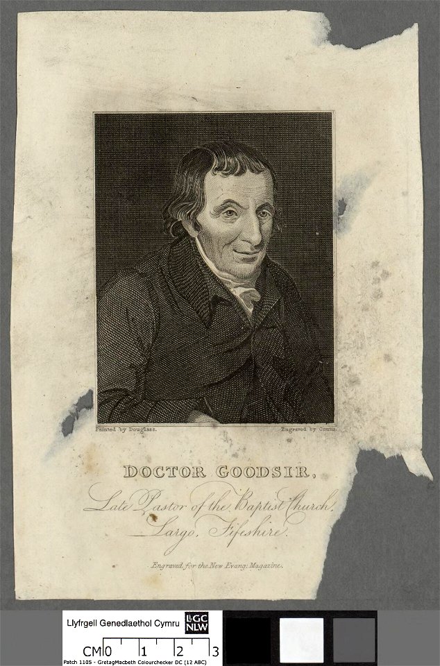 Portrait of Doctor Goodsir, late pastor of the Baptist Church, Largo, Fifeshire (4672509)