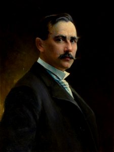 Portrait of Charles Schreyvogel, by Henry August Schwabe