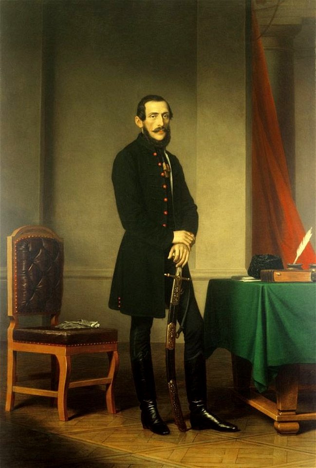 Portrait of Csány László