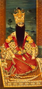 Portrait of Fath Ali Shah Seated