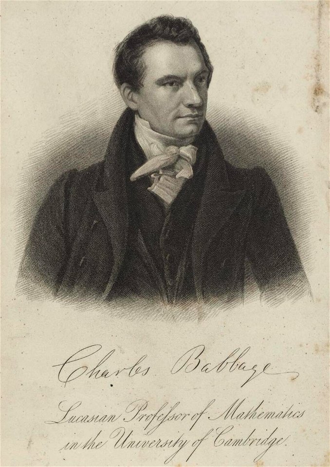 Portrait of Charles Babbage (4672397)