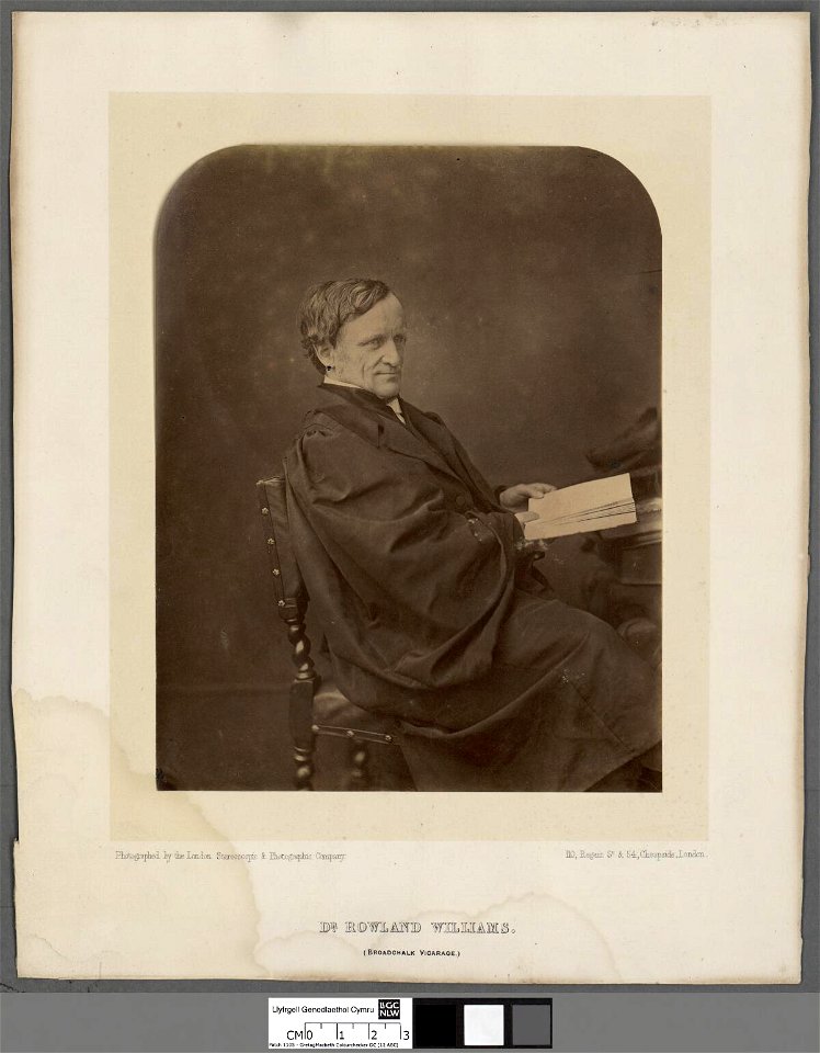 Portrait of Dr. Rowland Williams (Broadchalk Vicarage) (4672194)