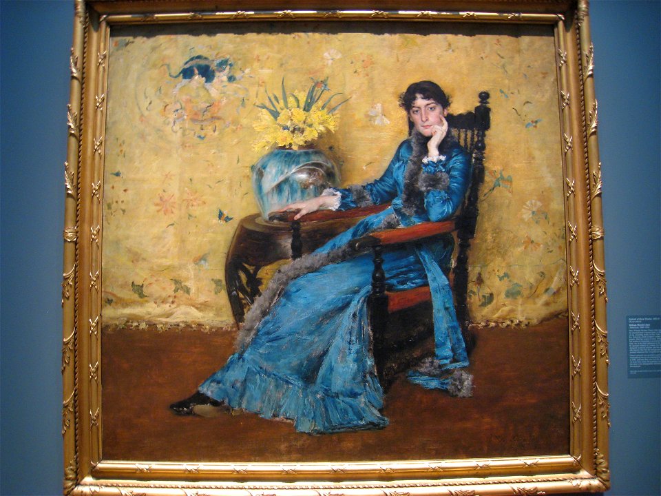 Portrait of Dora Wheeler by William Merritt Chase