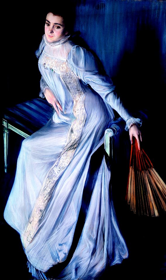 Portrait of Eugenia Huici Arguedas de Errazuriz - Jacques-Emile Blanche - Google Cultural Institute