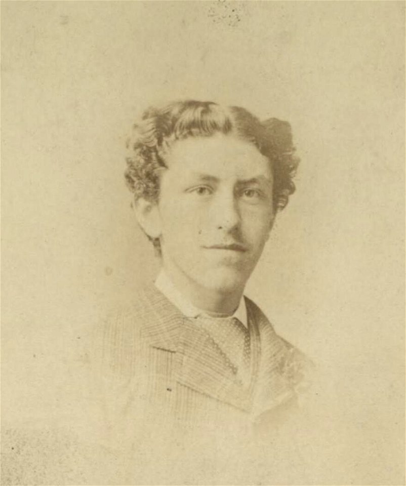 Portrait of Ellis Jones Griffith May 23rd 1877 on his seventeenth birthday (4670004)