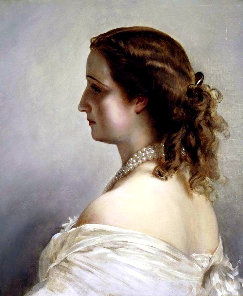 Portrait of Empress Euegénie by Franz Xavier Winterhalter