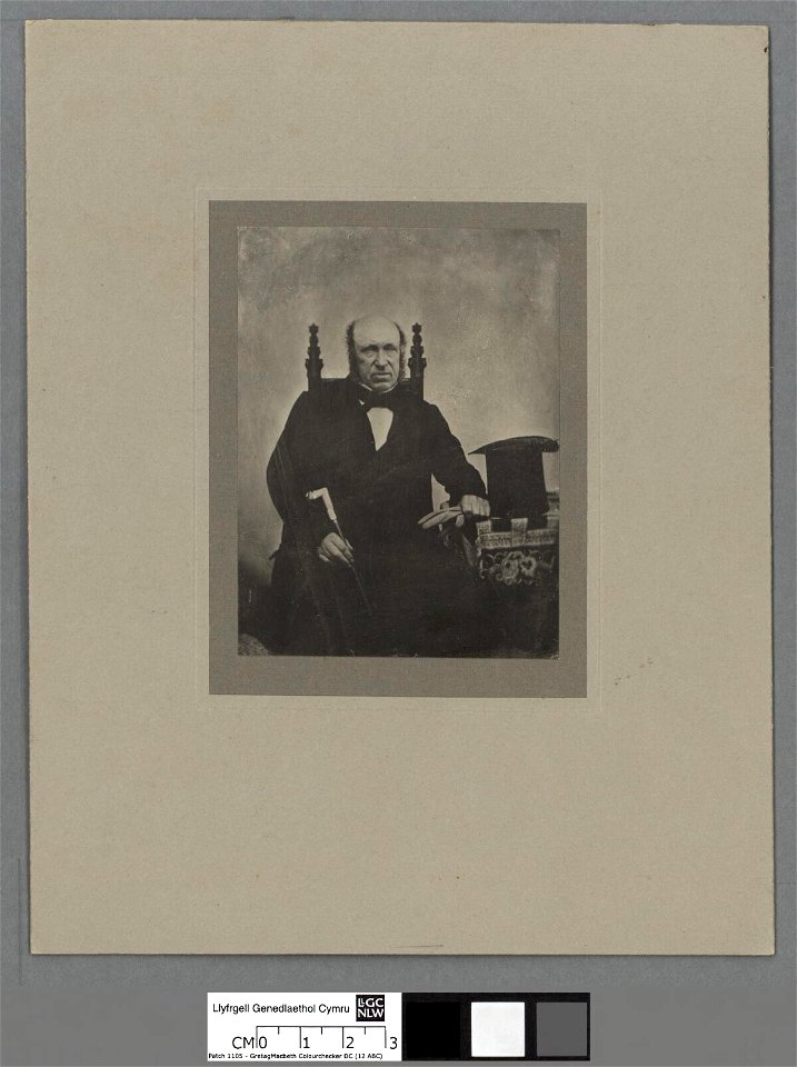 Portrait of Evan Evans, 'Ap Ieuan', (Ty Mawr, Towyn) (4670688)