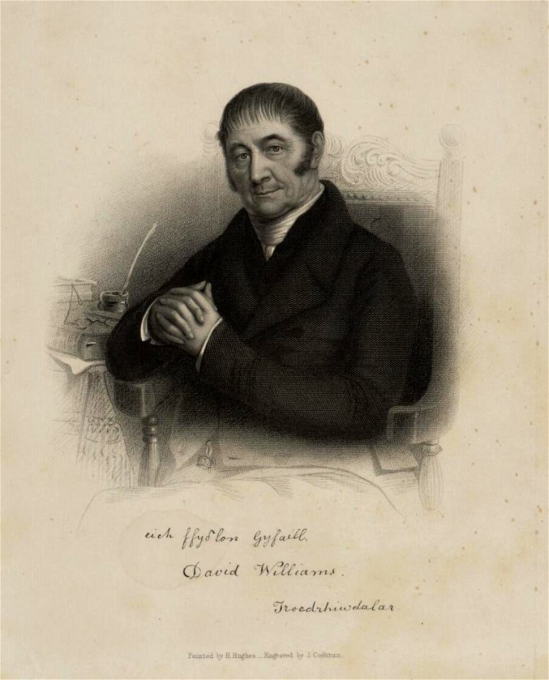 Portrait of David Williams, Troedwhiwdalar (4672170)