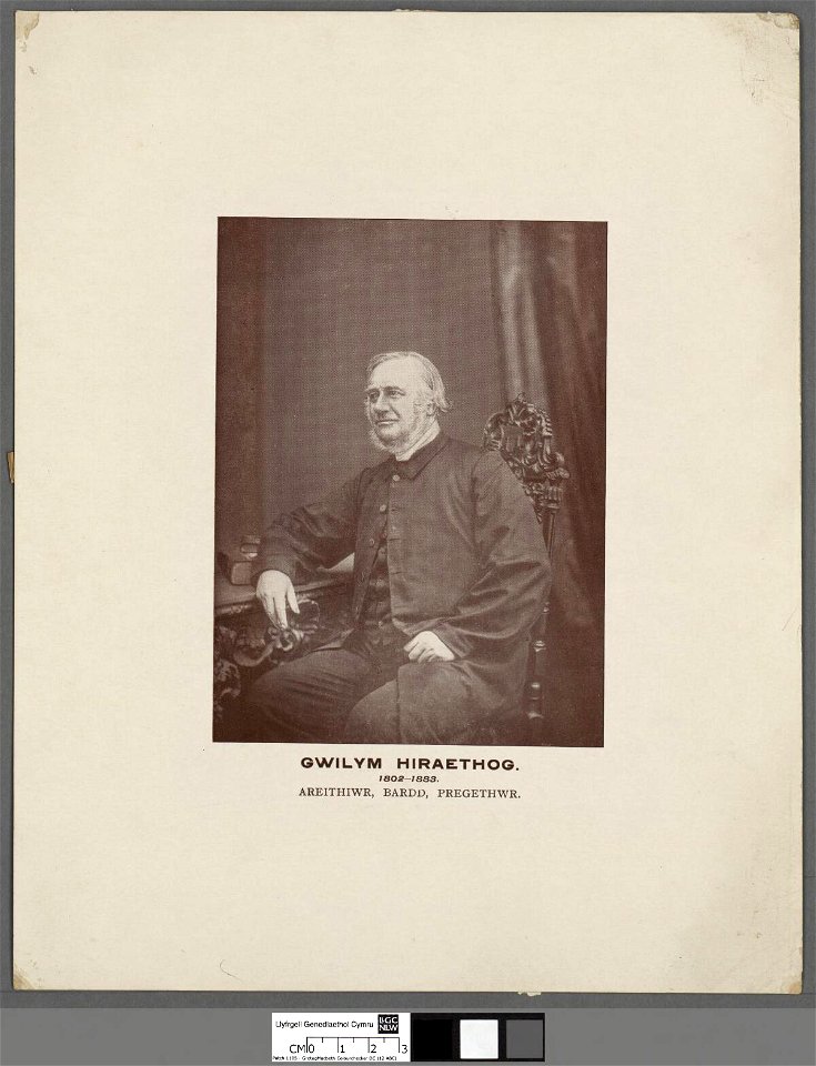 Portrait of Gwilym Hiraethog 1802-1883 (4671913)