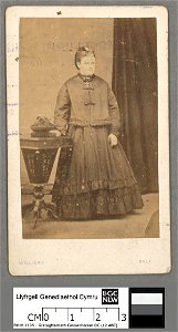 Portrait of Ellen Evans, Cynlas Bach, Cefnddwysarn (4673958)